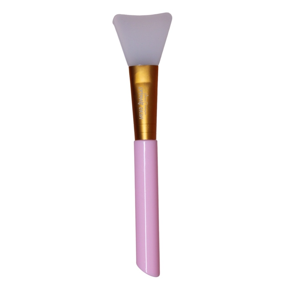 Gold and Pink Makeup Brush